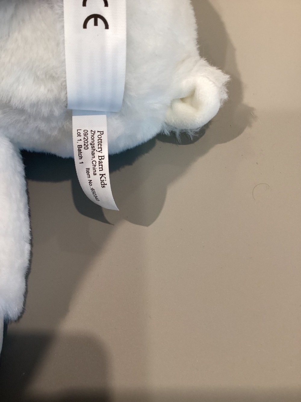 Pottery Barn Kids Plush Lamb Calming Sounds Critter Buddy/Lovey/Stuffed Animal - Picture 9 of 15